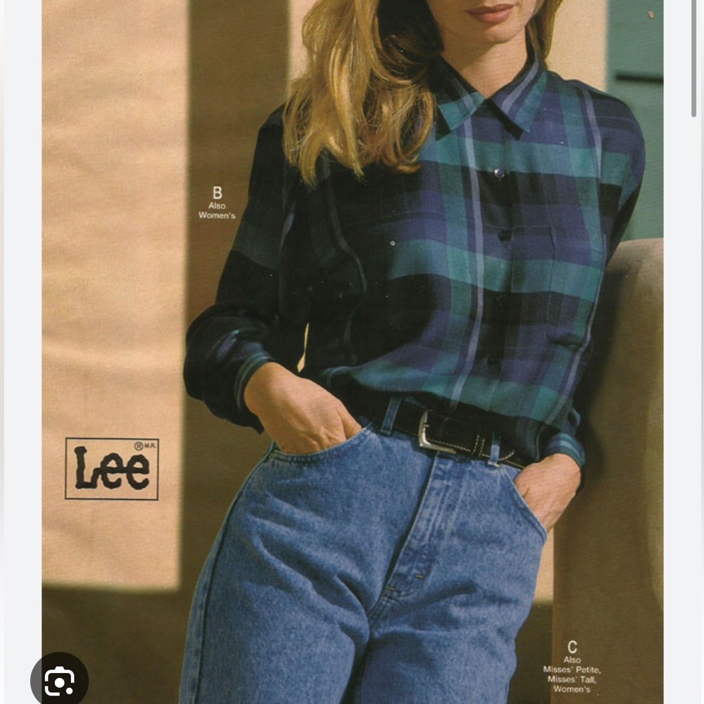 Lee High-Rise Blue Women’s Jeans